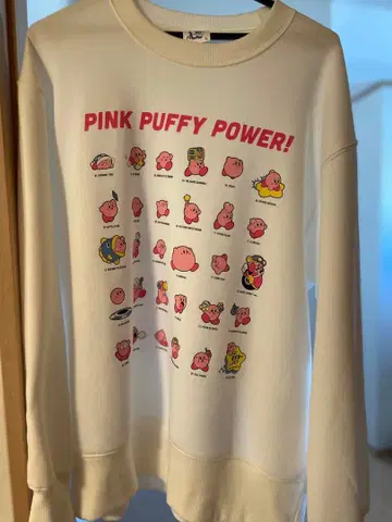 커비 트레이닝복 GU L 사이즈