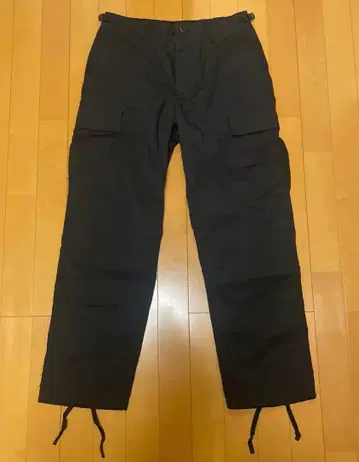 PROPPER 블랙 카고 팬츠 S/S