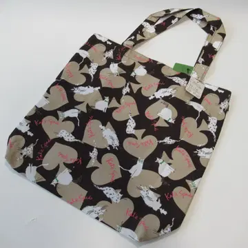 케이트 스페이드 뉴욕 새상품 베이지 에코백 / 토트백 고양이