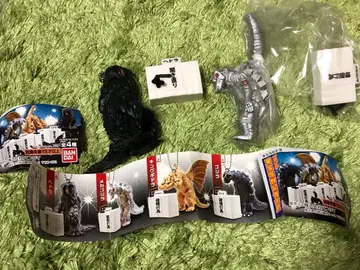 고질라 도호 괴수 기자회견 가챠 메카고질라 헤도라 세트