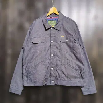 Eddie Bauer 이너 다운 베스트 데님 자켓
