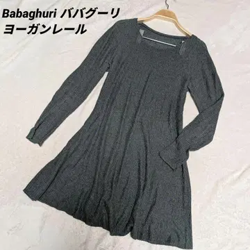 Babaghuri 플레어 튜닉 원피스 코튼 야크 요건 레일