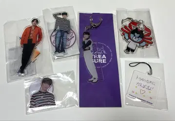 treasure 정우 아크릴 키링 아크릴 스탠드 세트 미개봉