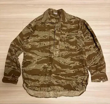 카모플라쥬 풀오버 셔츠 미국제