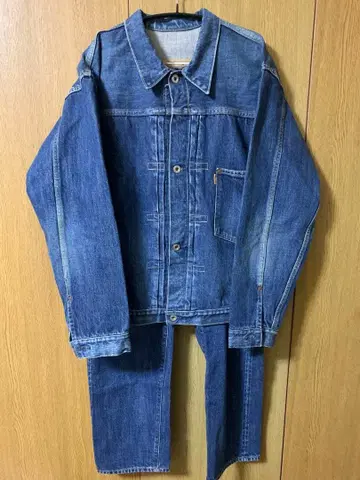 스탠다드 캘리포니아 데님 셋업 L 사이즈 새상품급