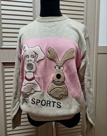 used 새상품급 M.U스포츠 미에코 우에사코 스웨터 사이즈 42