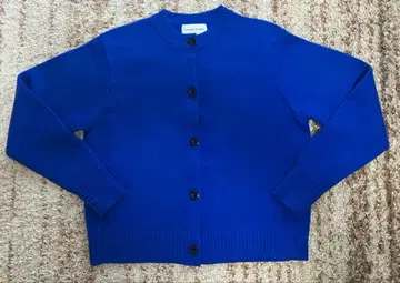 human woman 가디건 캐시미어 혼방 파랑 S 사이즈 여성용