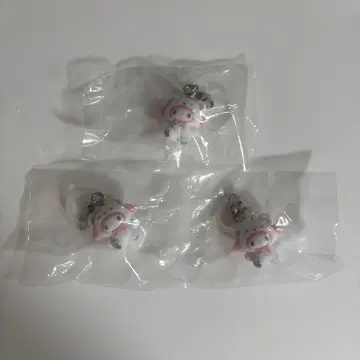 산리오 메지루시 액세서리 포근포근 스노우 마이멜로디