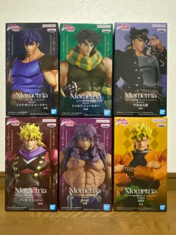 죠죠의 기묘한 모험 Mometria 피규어 6체 세트