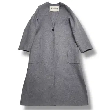 [ 새상품급 ] JIL SANDER 질 샌더 캐시미어 100% 롱 코트