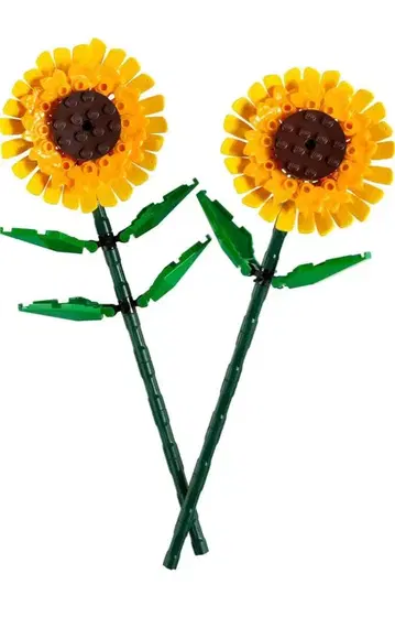 LEGO 해바라기 꽃 2개 세트