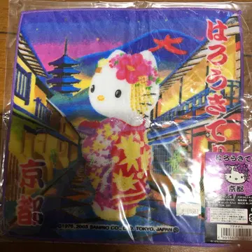 [ 교토 ] 지역 한정 헬로키티 손수건