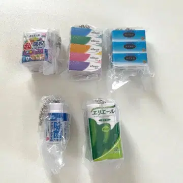 반다이 엘리에르 미니어처 참 전 5종 가챠 피규어 익명 배송