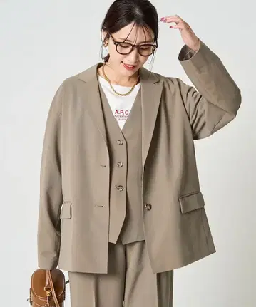 FREAK'S STORE 싱글 자켓 (셋업 가능) 블랙