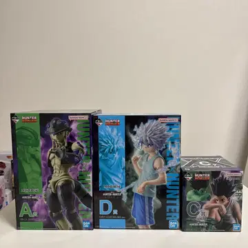 헌터헌터 제일복권 메르엠 키루아 곤 피규어 세트