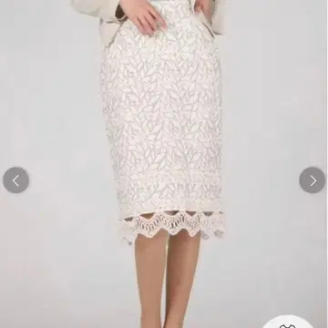 PremiumbyVICKY 전체 레이스 스커트 블랙 사이즈 1 비키