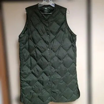 UNIQLO 울트라 라이트 다운 롱 베스트 M
