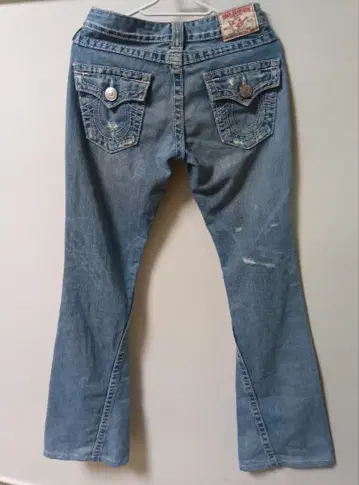 트루 릴리젼 조이 빅 티 빈티지 플레어 데님