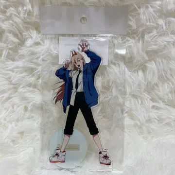 [ 미개봉 새상품 ] 체인소 맨 파워 아크릴 스탠드 TSUTAYA 한정판