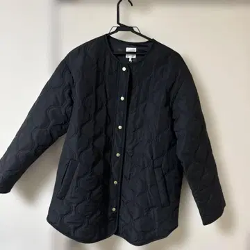 드레스킵 퀼팅 자켓 블랙 엘 사이즈