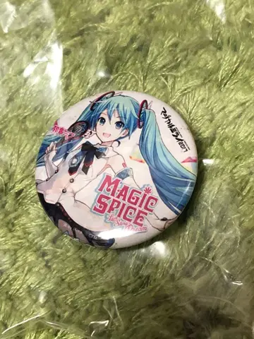 매지컬 미라이 2017 매직 스파이스 캔뱃지 하츠네 미쿠