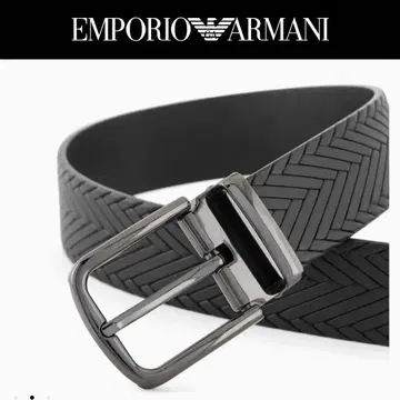 새상품 아르마니 Emporio Armani 벨트 가죽 정품 보증서 포함
