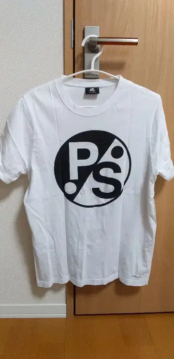 PAUL SMITH 로고 프린트 T셔츠 M 화이트