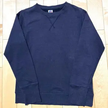 USA제 RUSSELL ATHLETIC 크루넥 맨투맨 네이비 XL