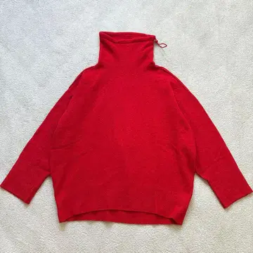 엘렌딕 워셔블 폭스 혼방 폭스 인더 런드리 니트 레드