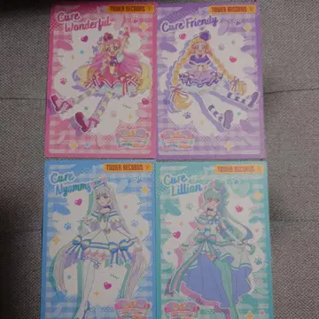 원더풀 프리큐어 타워 레코드 카페 오리지널 카드 세트