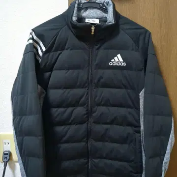 adidas 골프 자켓 L 블랙/그레이