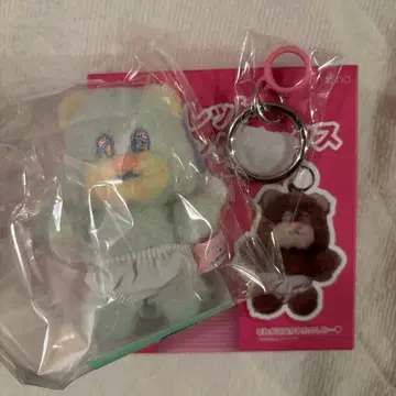 롬앤 시크릿 키링 박스 슬리피 테디 곰 키링