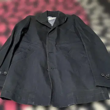 TAKEO KIKUCHI 네이비 스텐카라 코트