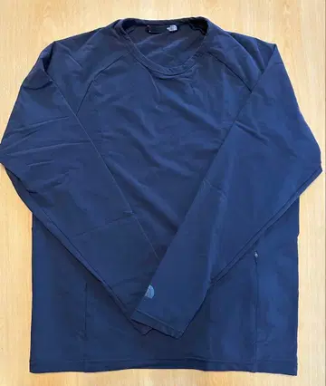 THE NORTH FACE 블랙 긴팔 T셔츠 S