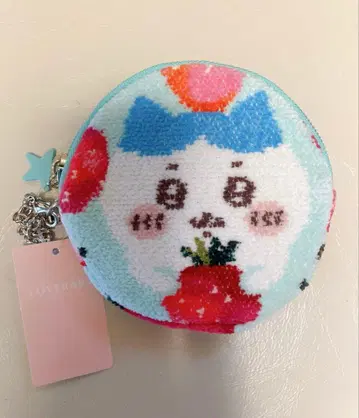 페일러 치이카와 (먼작귀) 하치와레 서클 파우치 스트로베리 도트