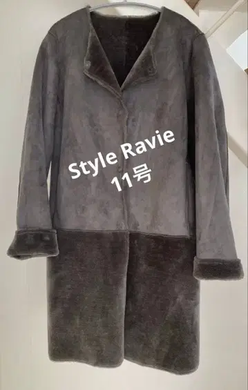 [ 팔로우 할인 있음 ] Style Ravie 무스탕 코트 11호