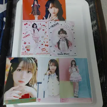 =LOVE 오타니 에미리 브로마이드 7장 세트