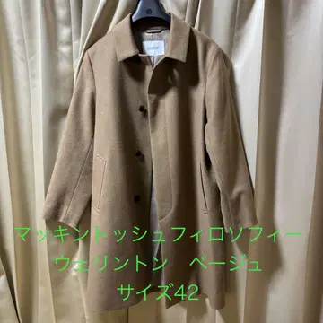 MACKINTOSH PHILOSOPHY 스텐카라 코트 베이지 사이즈 42