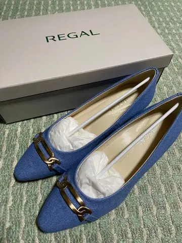 REGAL 블루 펌프스 22