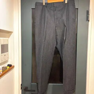 빈티지 다크 그레이 슬랙스 네프