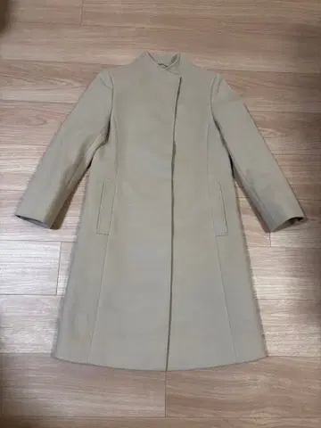 23구 라이트 베이지 롱 코트