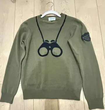 Jack Bunny! 쌍안경 디자인 니트