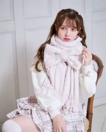 샤기 리본 스톨 lizlisa