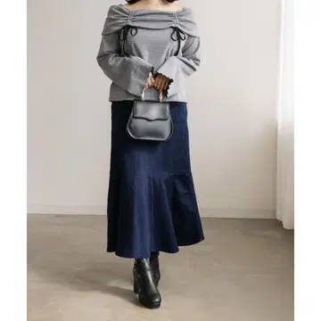 빅 사이즈 CLETTE 쿠레트 허리 쉐이프 머메이드 스커트