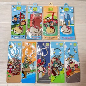 [ 대만 한정판 ] 키티 지역 한정 스트랩 키링 초레어