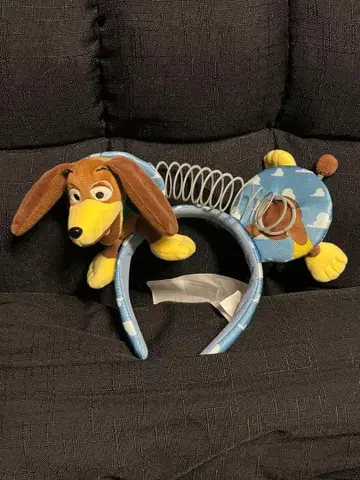 홍콩 디즈니 머리띠 슬링키 토이스토리