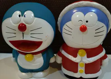 도라에몽 산타도라에몽 피규어 저금통 세트