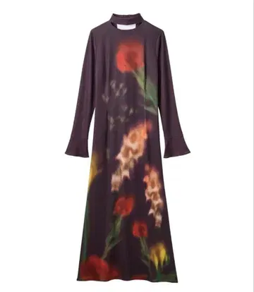 Knuth Marf blurry flower one piece