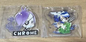 가정교사 히트맨 REBORN! 아크릴 배지 크롬