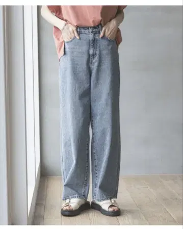 [ 미사용 ] 글로벌 워크 / 데님 배기 팬츠